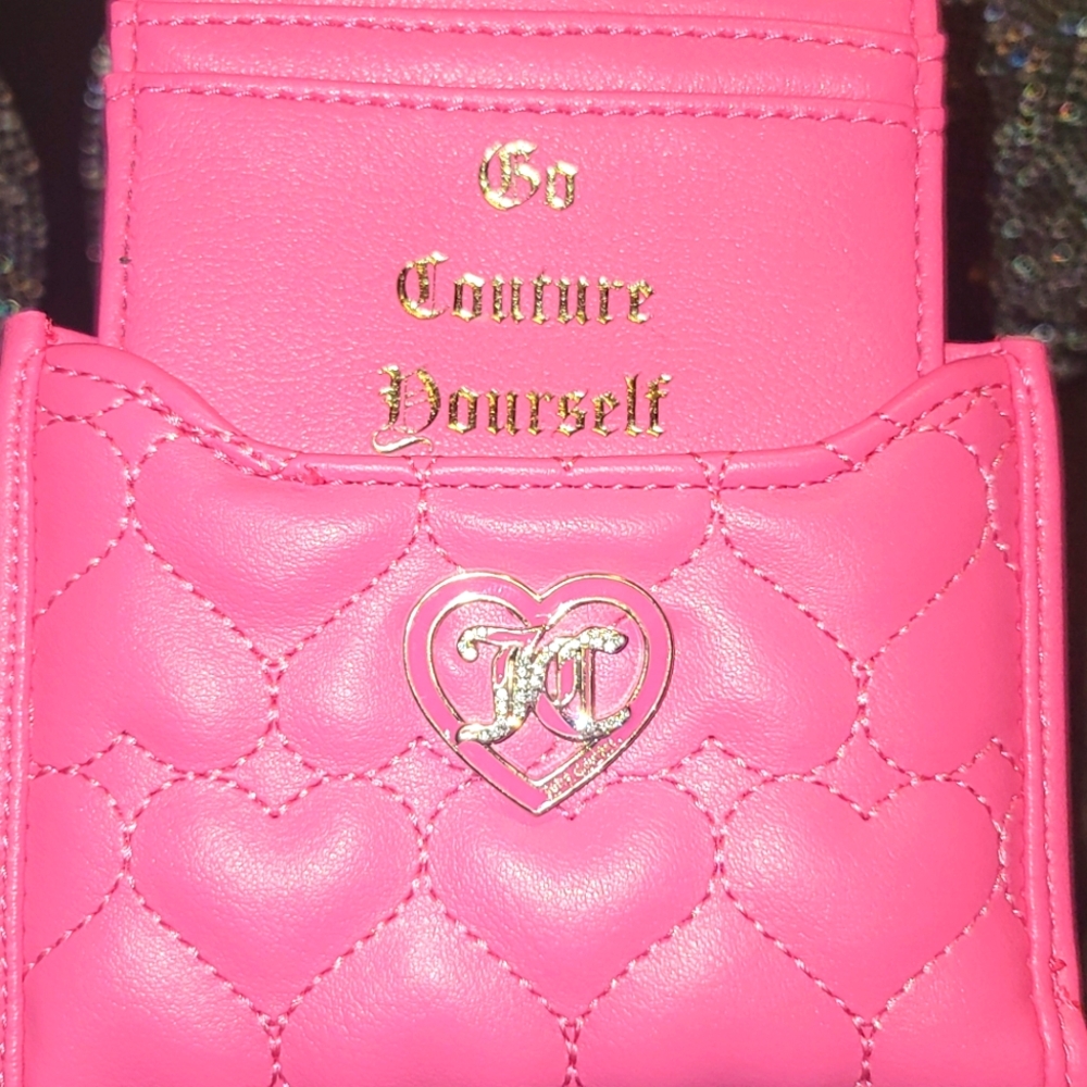 JUICY COUTURE MINI WALLET pink